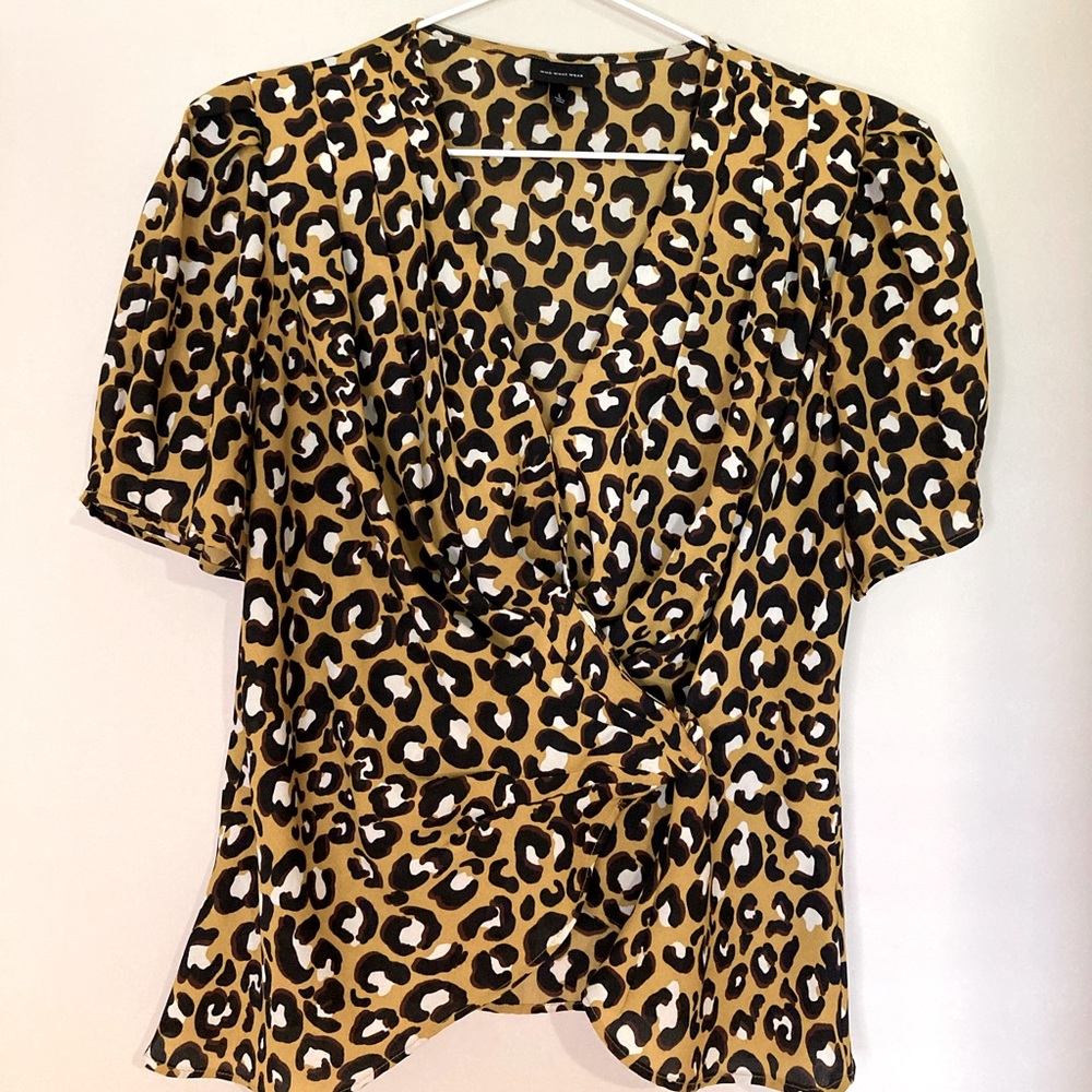 Leopard Print Blouse